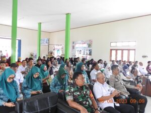 Undangan yang menghadiri Festival Konservasi dan selebrasi