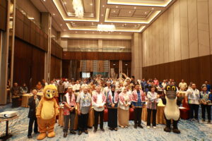 Foto Bersama Expose Lahan Basah Mesangat-Suwi, Mercure 17 Januari 2024